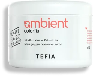 TEFIA | Маска-уход для окрашенных волос в категории — Colorfix, объем 500 мл. Ultra Care Mask for Colored Hair.