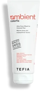 TEFIA | Маска-уход для окрашенных волос в категории — Colorfix, объем 250 мл. Ultra Care Mask for Colored Hair.