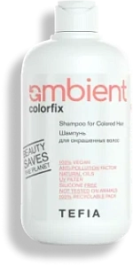 TEFIA | Шампунь для окрашенных волос в категории — Colorfix, объем 250 мл. Shampoo for Colored Hair.
