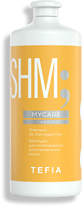 TEFIA | Шампунь для интенсивного восстановления волос в категории — Mycare, объем 1000 мл. Shampoo for Damaged Hair.
