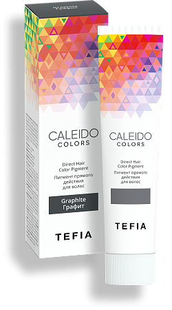 TEFIA | Пигмент прямого действия для волос Графит в категории — CALEIDO, объем 100 мл. Direct Hair Color Pigment Graphite.