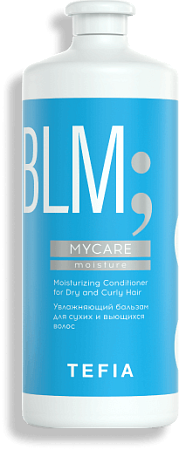 TEFIA | Увлажняющий бальзам для сухих и вьющихся волос в категории — Mycare, объем 1000 мл. Moisturizing Conditioner for Dry and Curly Hair.