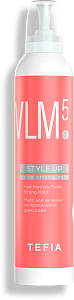 TEFIA | Мусс для укладки экстрасильной фиксации в категории — Style.Up, объем 300 мл. Hair Mousse Extra Strong Hold.