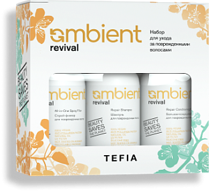 TEFIA | Набор для ухода за поврежденными волосами Ambient Revival в категории — Наборы, объем . .