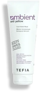 TEFIA | Маска тонирующая Холодный фиолет в категории — Anti Yellow, объем 250 мл. Cool Violet Mask.