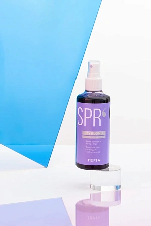 Серебристый спрей для светлых волос