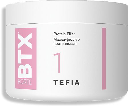 TEFIA | Маска-филлер протеиновая в категории — BTX, объем 500 мл. Protein Filler.