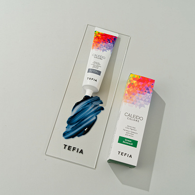 Пигмент прямого действия для волос Зелёный