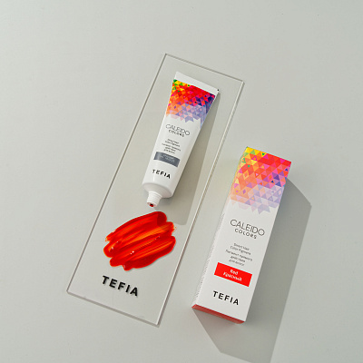 Пигмент прямого действия для волос Красный