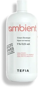 TEFIA | Крем-активатор 1% в категории — Color, объем 900 мл. Cream Developer 1%/3,5 vol..