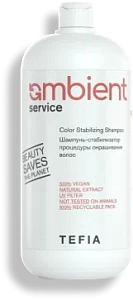 TEFIA | Шампунь-стабилизатор процедуры окрашивания волос в категории — Service, объем 1000 мл. Color Stabilizing Shampoo.
