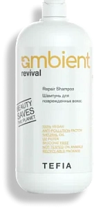 TEFIA | Шампунь для поврежденных волос в категории — Revival, объем 950 мл. Repair Shampoo.
