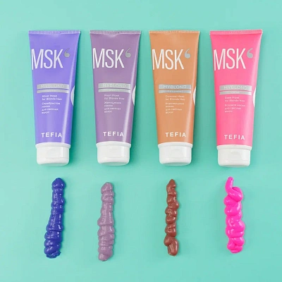 Карамельная маска для светлых волос