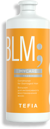 TEFIA | Бальзам для интенсивного восстановления волос в категории — Mycare, объем 1000 мл. Conditioner for Damaged Hair.